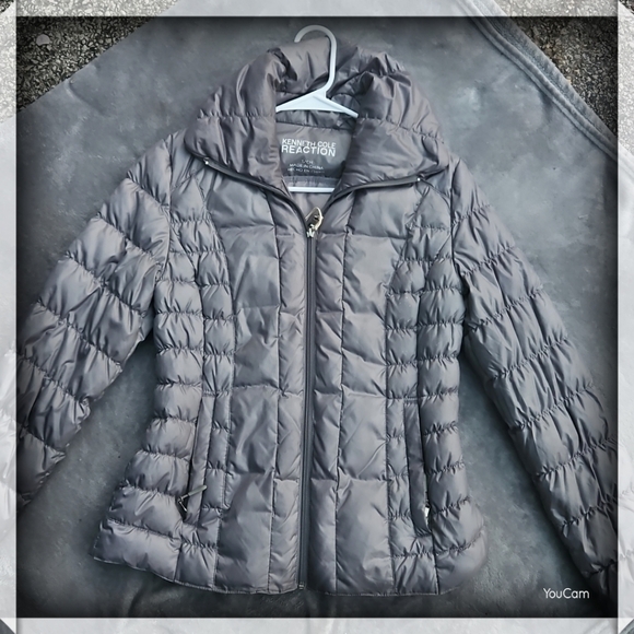 Kenneth Cole Reaction Lightweight Woman's Puffer Jacket Size Small - Picture 1 of 3